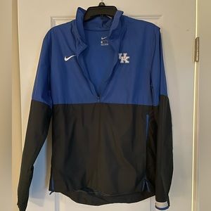 Nike University of Kentucky 3/4 zip pullover. Size S